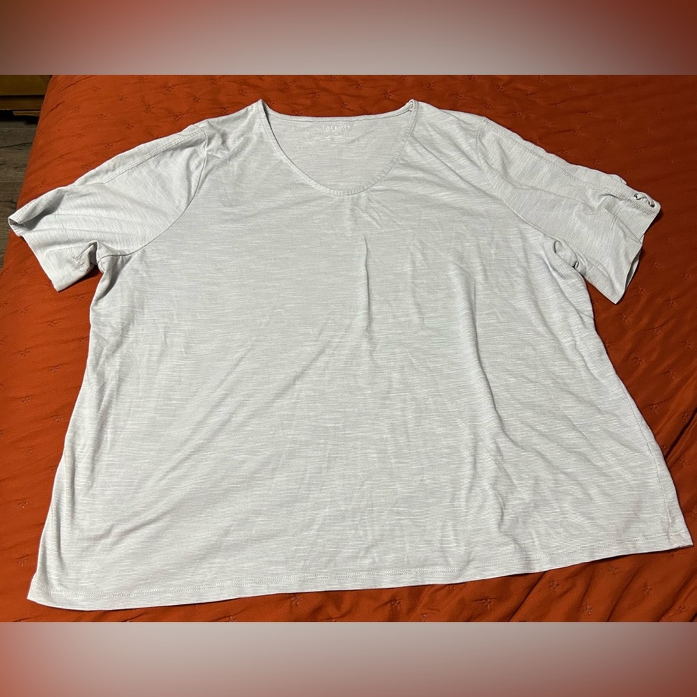 Plus Size Light Gray Talbots Too 3X